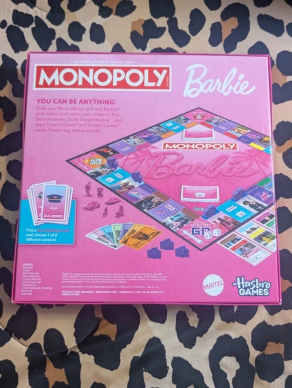 Barbie Monopoly Board Game Hasbro Mattel Factory Sealed NEW